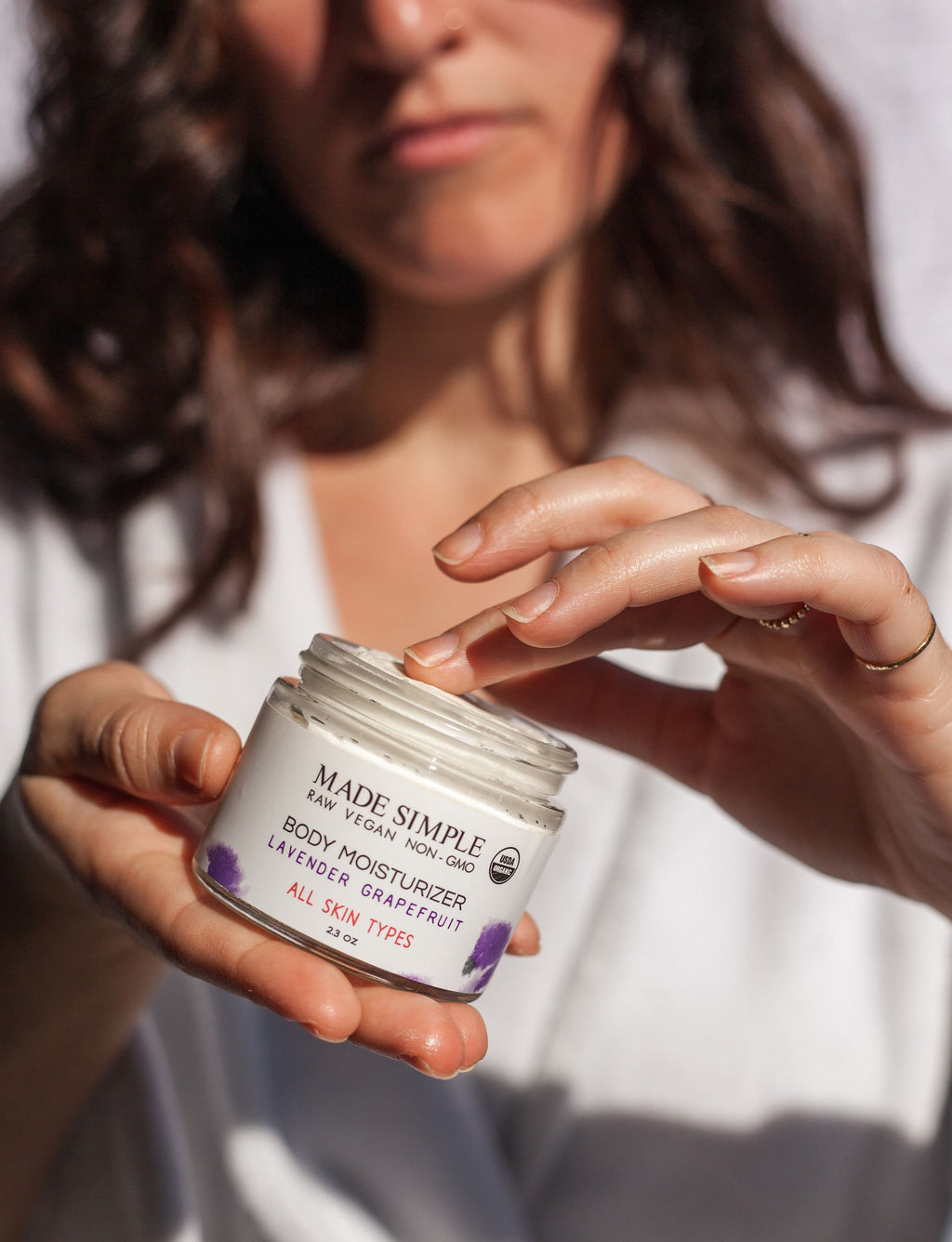 Lavender Grapefruit Moisturizer - Certified Organic, Vegan & Cruelty-free